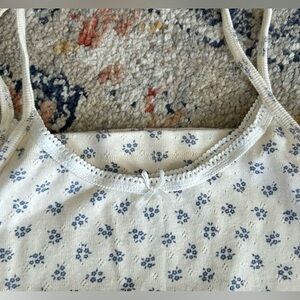 Brandy Floral Tank Top NWOT